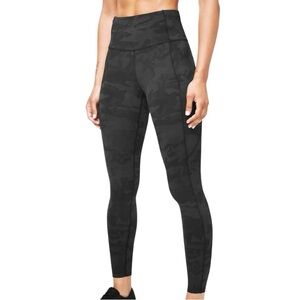 Lululemon Fast and Free Tight II 25" *Non-Reflective Nulux